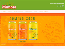 Tablet Screenshot of fresh-mimosa.com